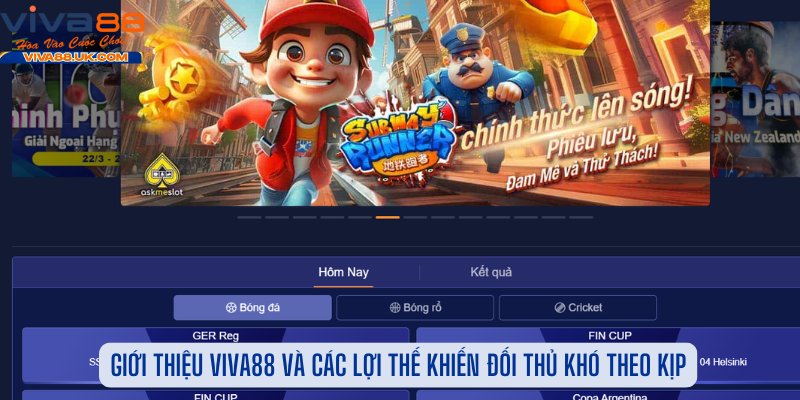 Giới thiệu Viva88 và các lợi thế khiến đối thủ khó theo kịp