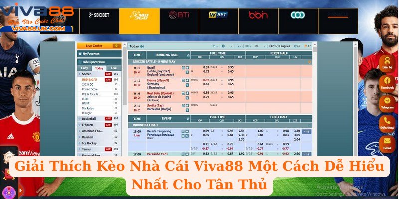 Giải Thích Kèo Nhà Cái Viva88 Một Cách Dễ Hiểu Nhất Cho Tân Thủ